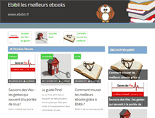Tablet Screenshot of ebibli.fr